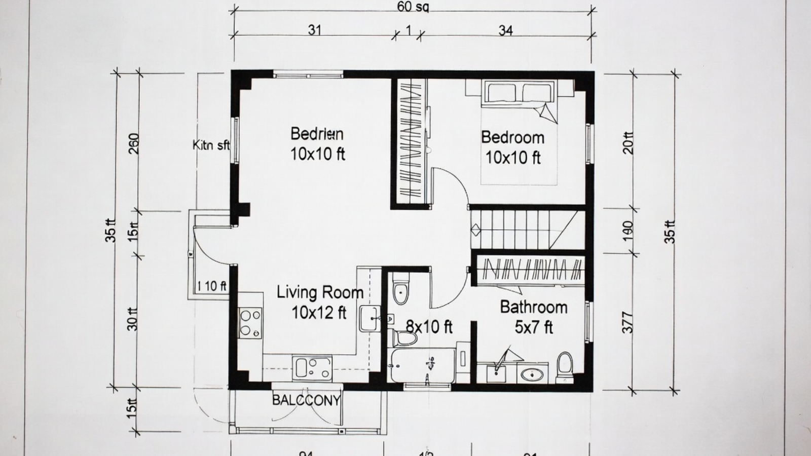 Best 5 Low budget simple two storey house design
